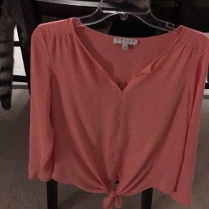 Peach Blouse